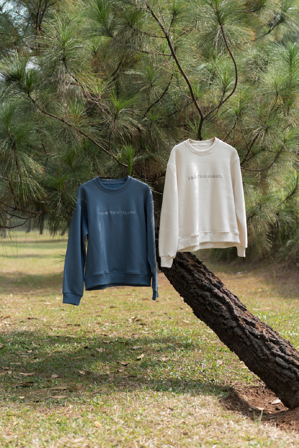 From This Island Islander Oversized Crew Neck Sweater