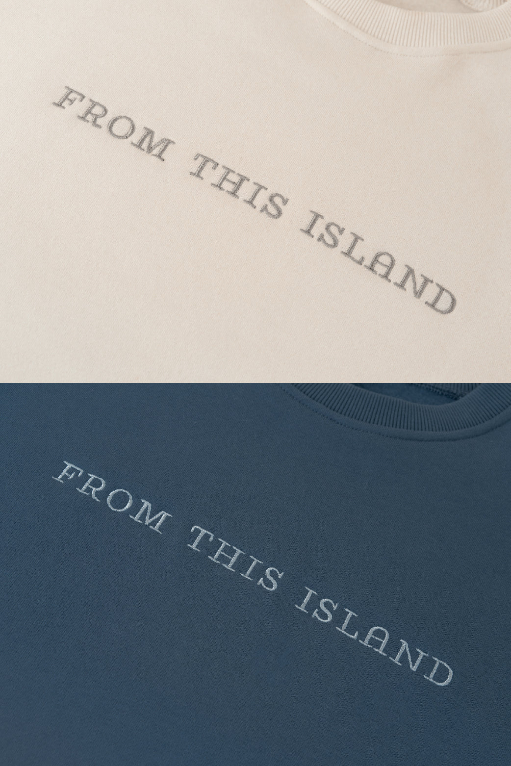 From This Island Islander Oversized Crew Neck Sweater