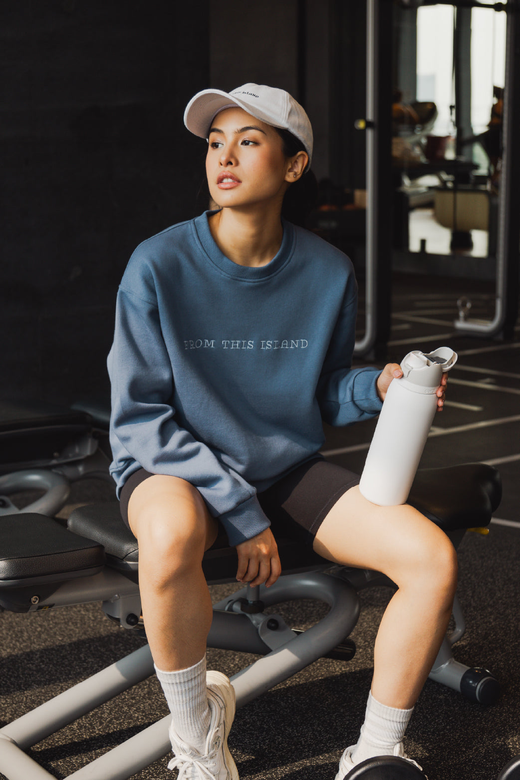 From This Island Islander Oversized Crew Neck Sweater