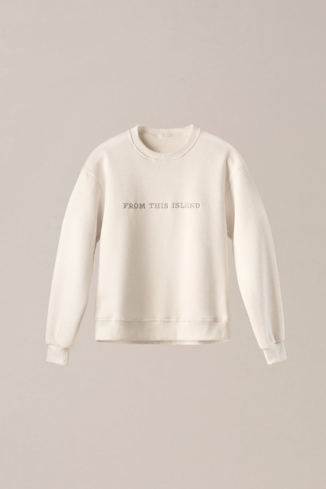 From This Island Islander Oversized Crew Neck Sweater