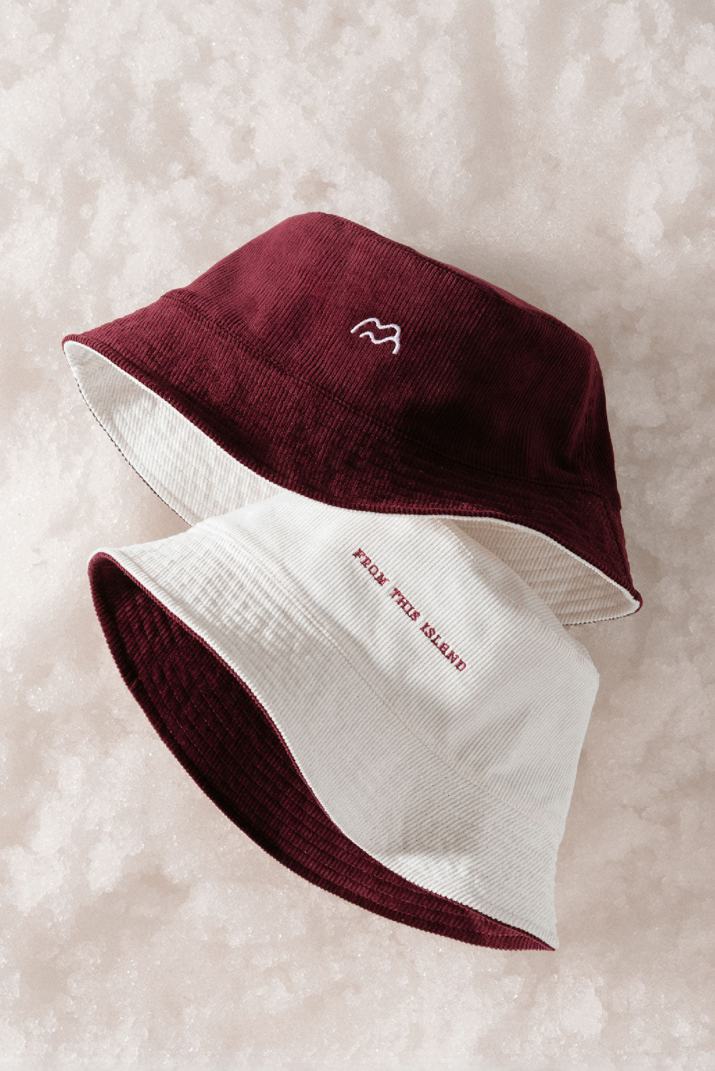 [Limited Edition] From This Island Reversible Winter Bucket Hat