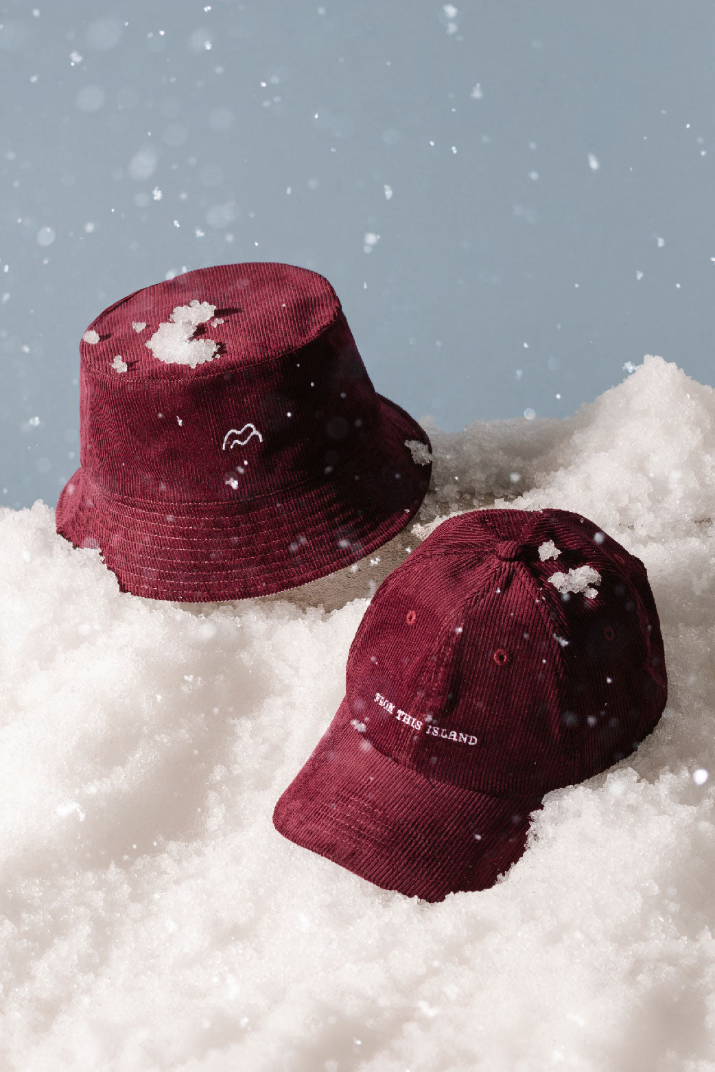 [Limited Edition] From This Island Reversible Winter Bucket Hat