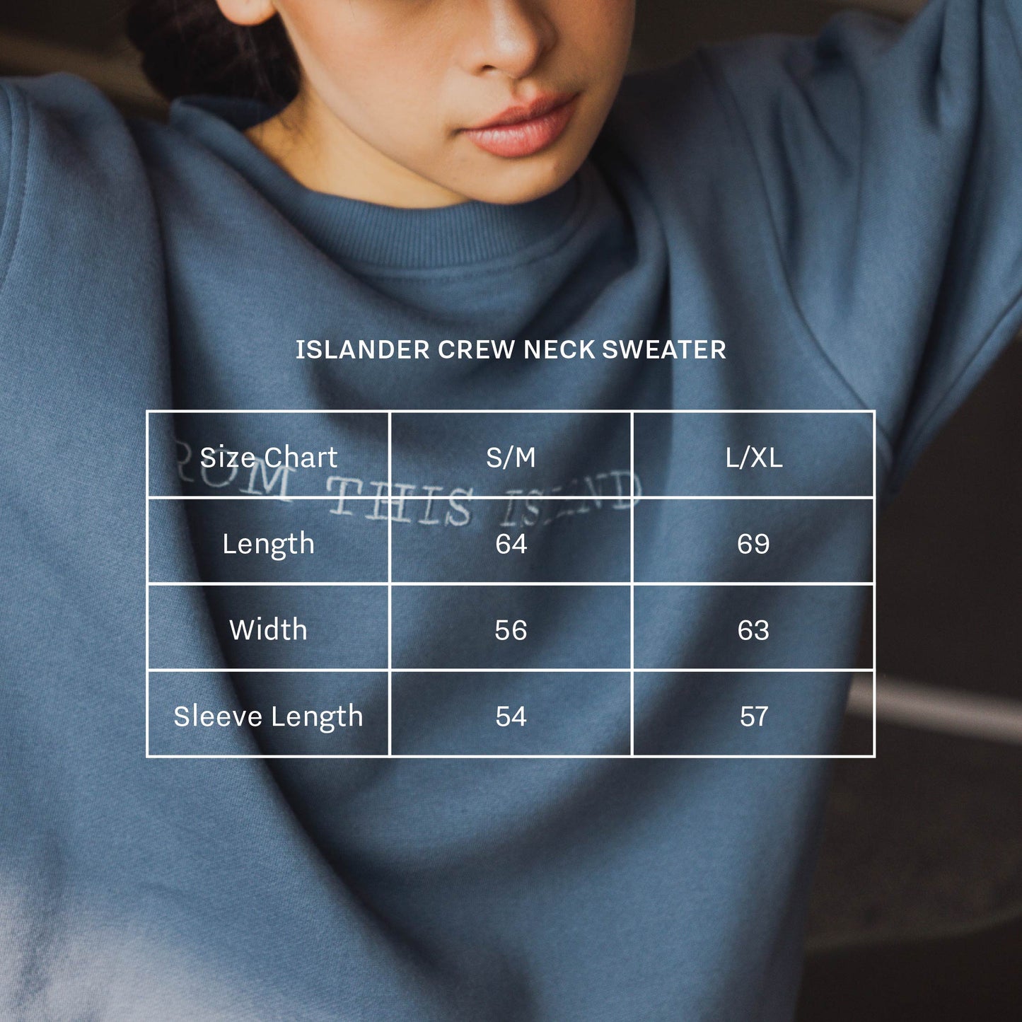 From This Island Islander Oversized Crew Neck Sweater