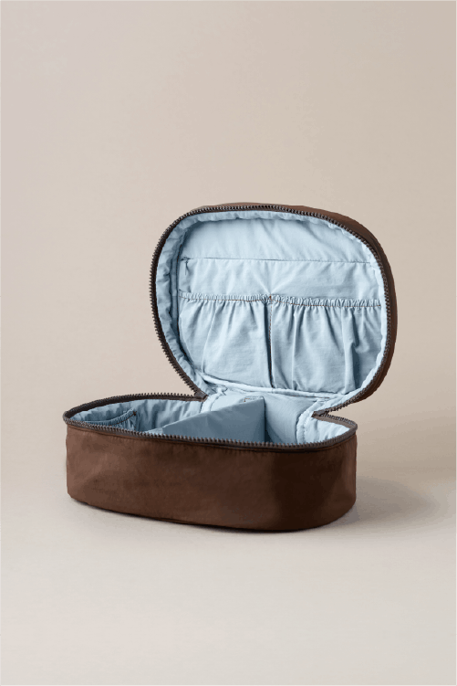 From This Island Puffy Pillow Travel Pouch