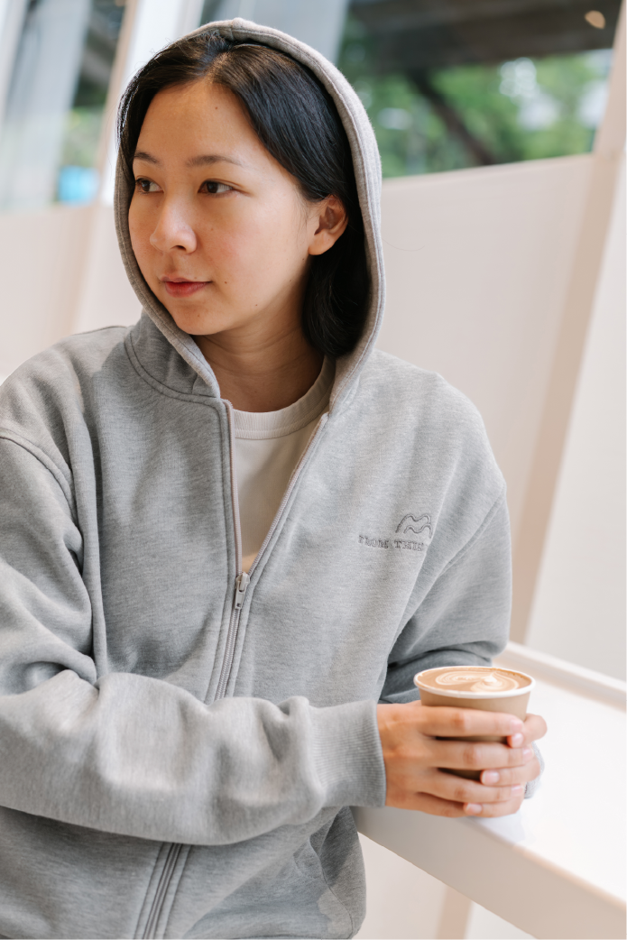 From This Island Full Zip Sweater