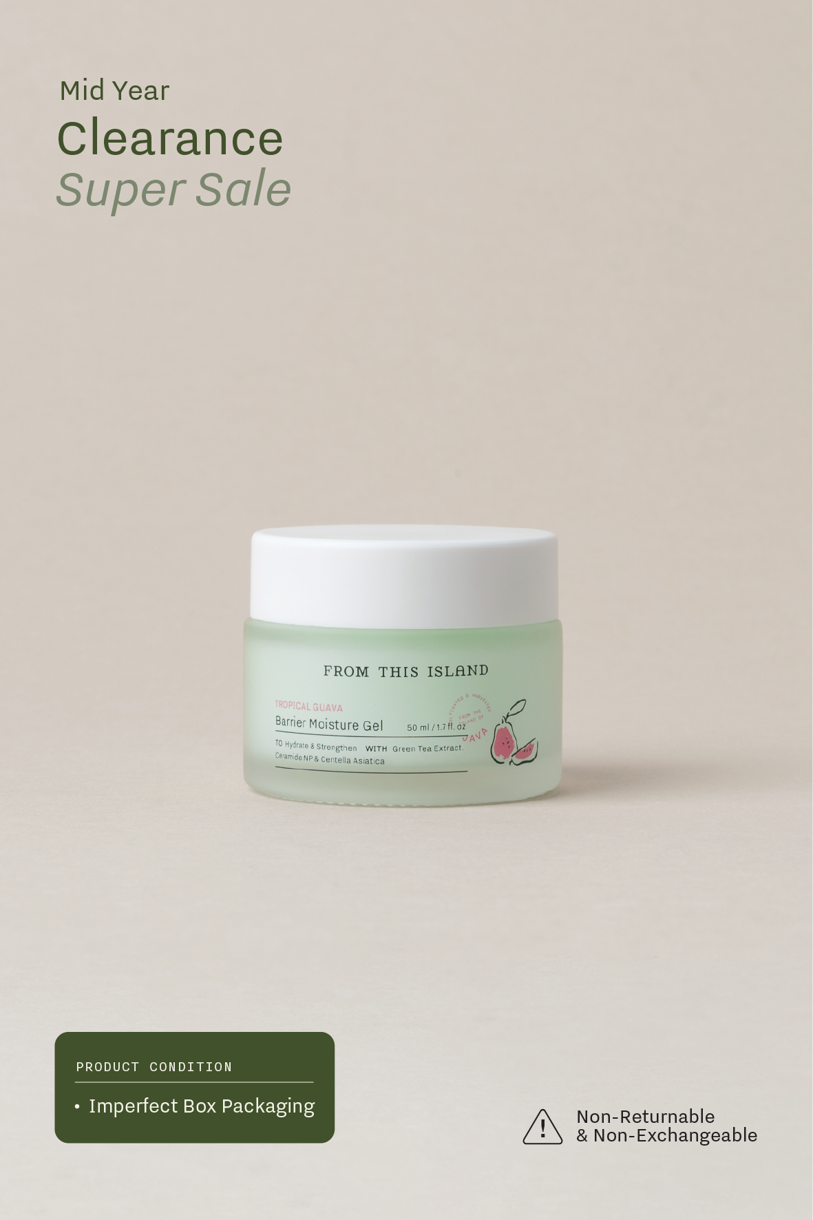 (Imperfect Box Packaging) From This Island Tropical Guava Barrier Moisture Gel