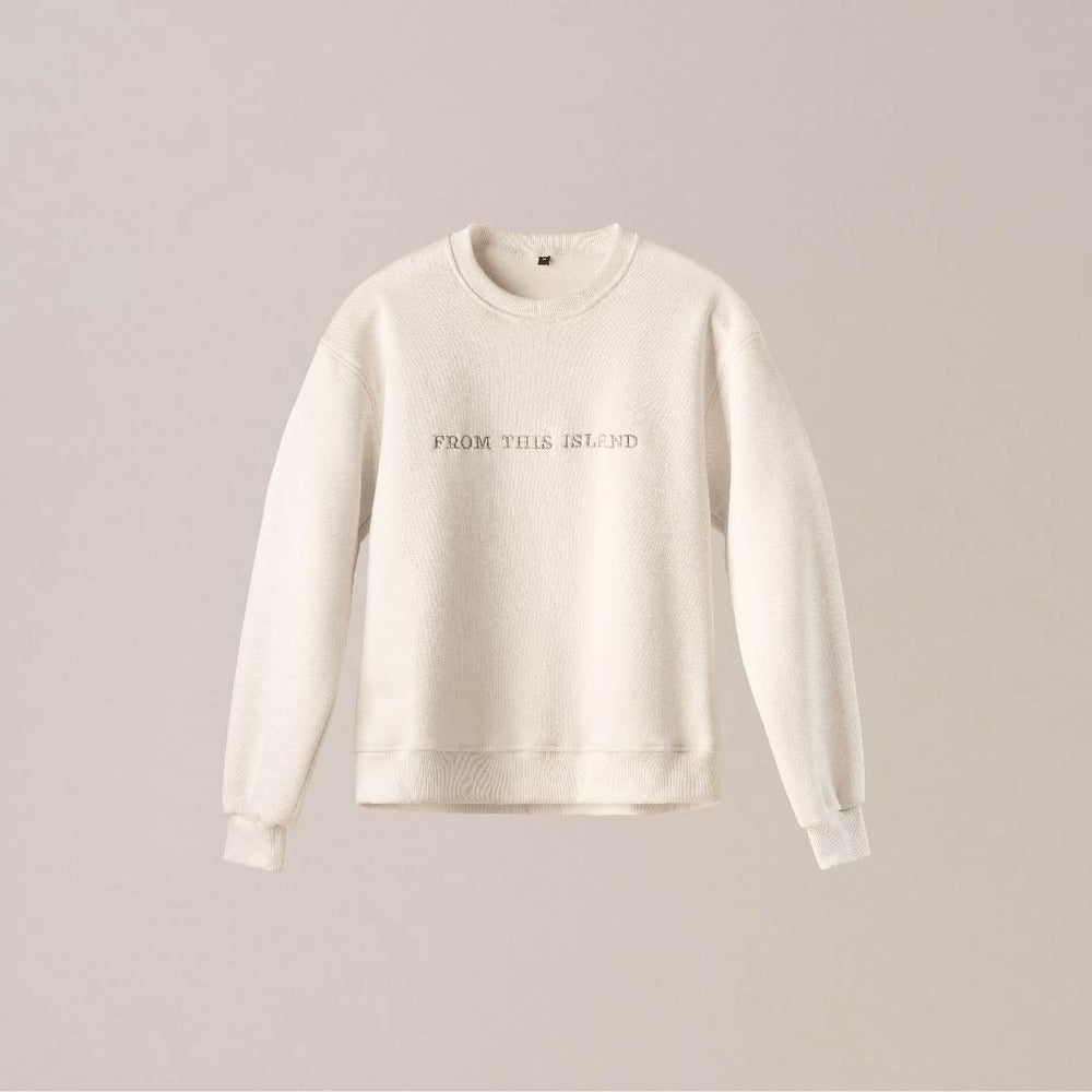 From This Island Islander Oversized Crew Neck Sweater