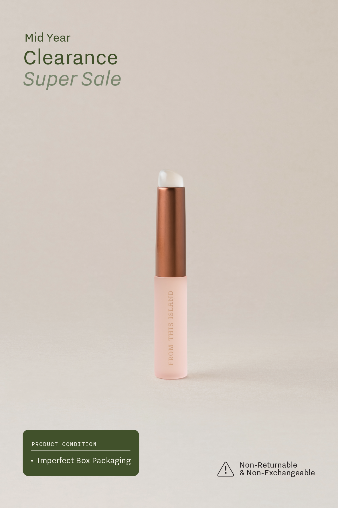 (Imperfect Box Packaging) From This Island Blurring Silicone Brush