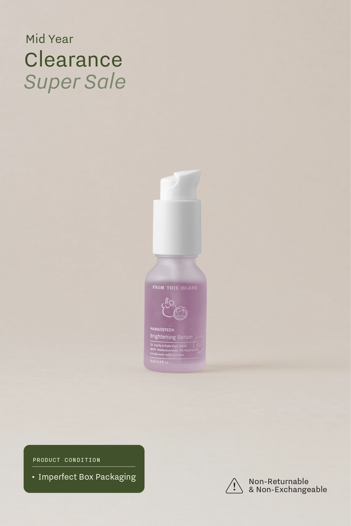 (Imperfect Box Packaging) From This Island Mangosteen Brightening Serum
