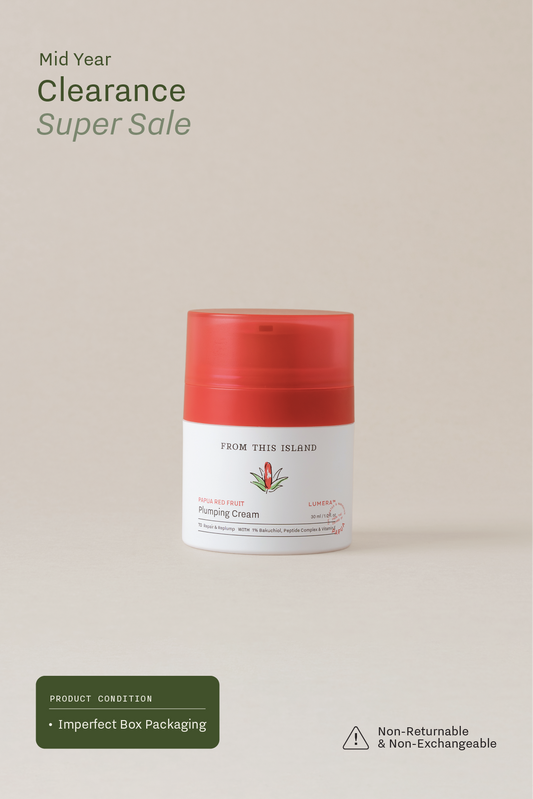 (Imperfect Box Packaging) From This Island Papua Red Fruit Plumping Cream