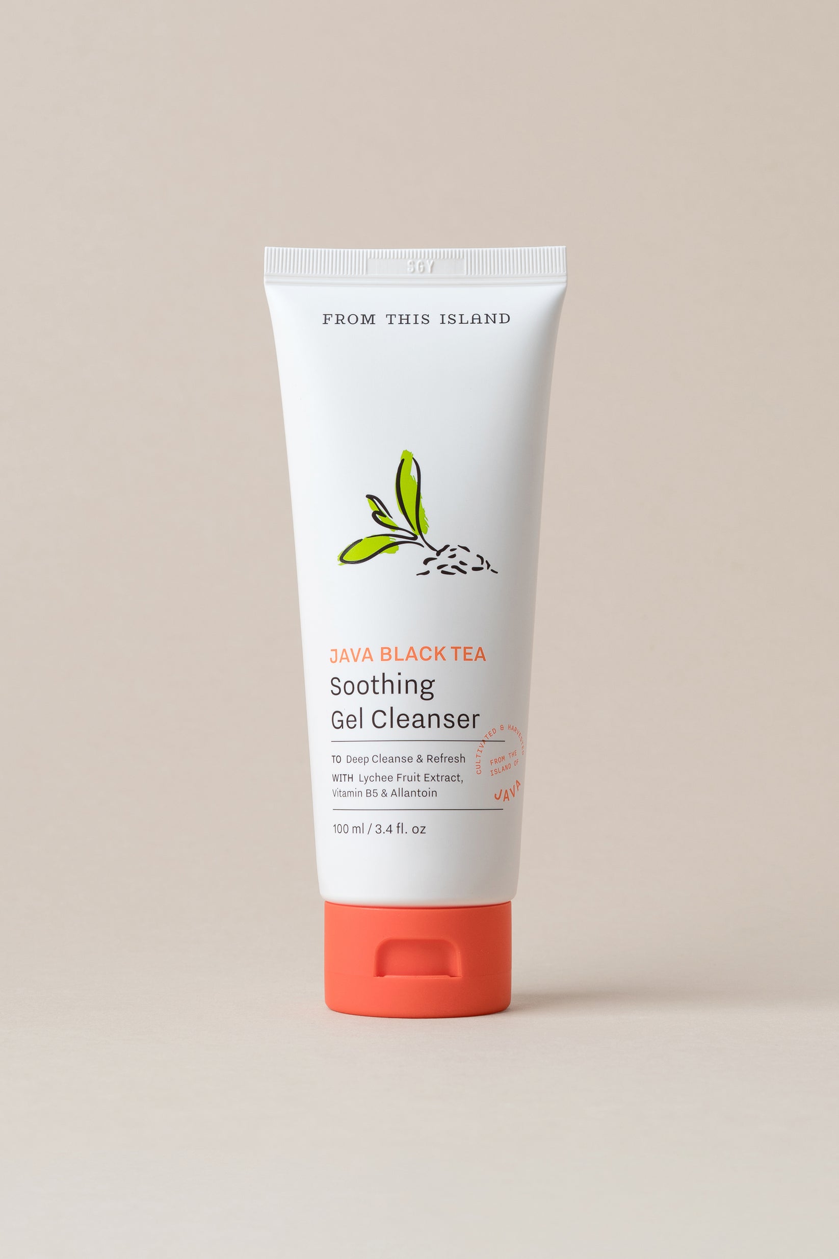 Java Black Tea Soothing Gel Cleanser – From This Island