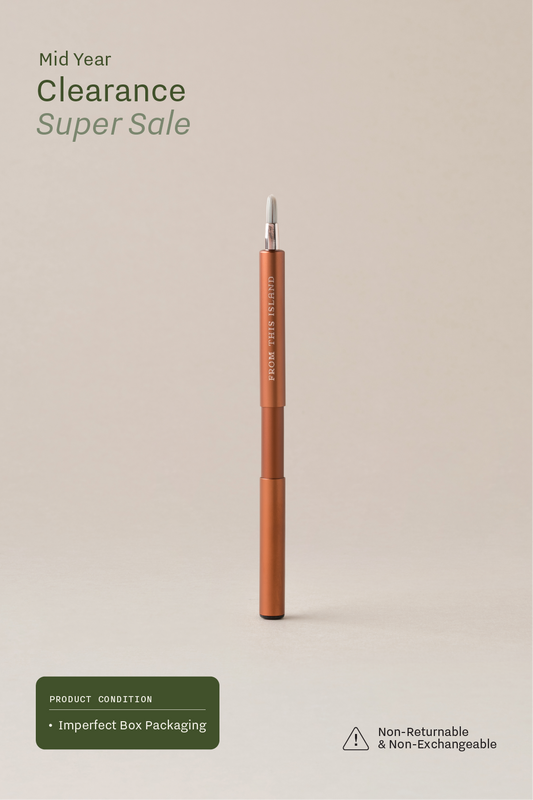 (Imperfect Box Packaging) From This Island Retractable Lip Precision Brush