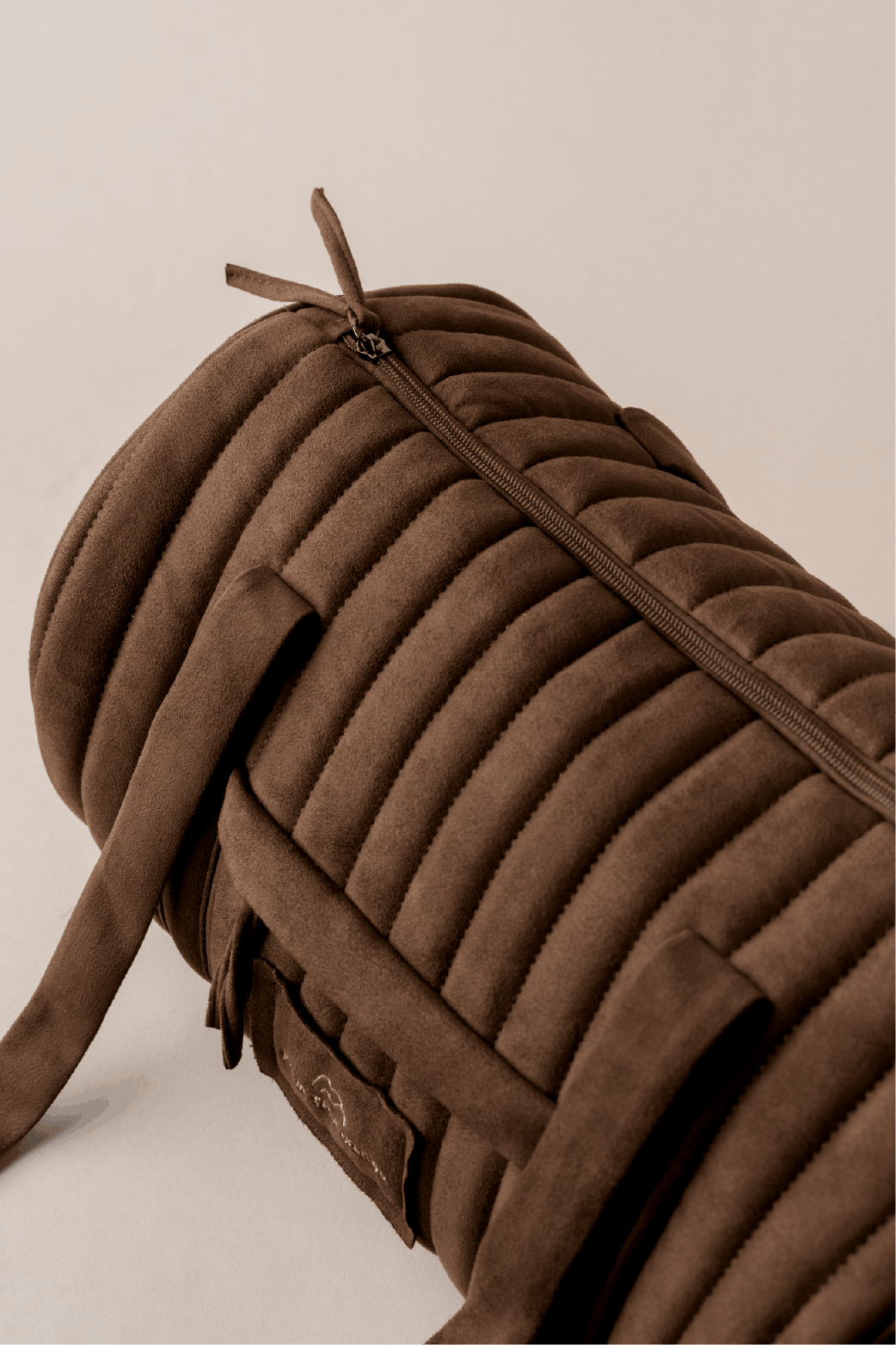 From This Island Suede Pillow Duffle Bag